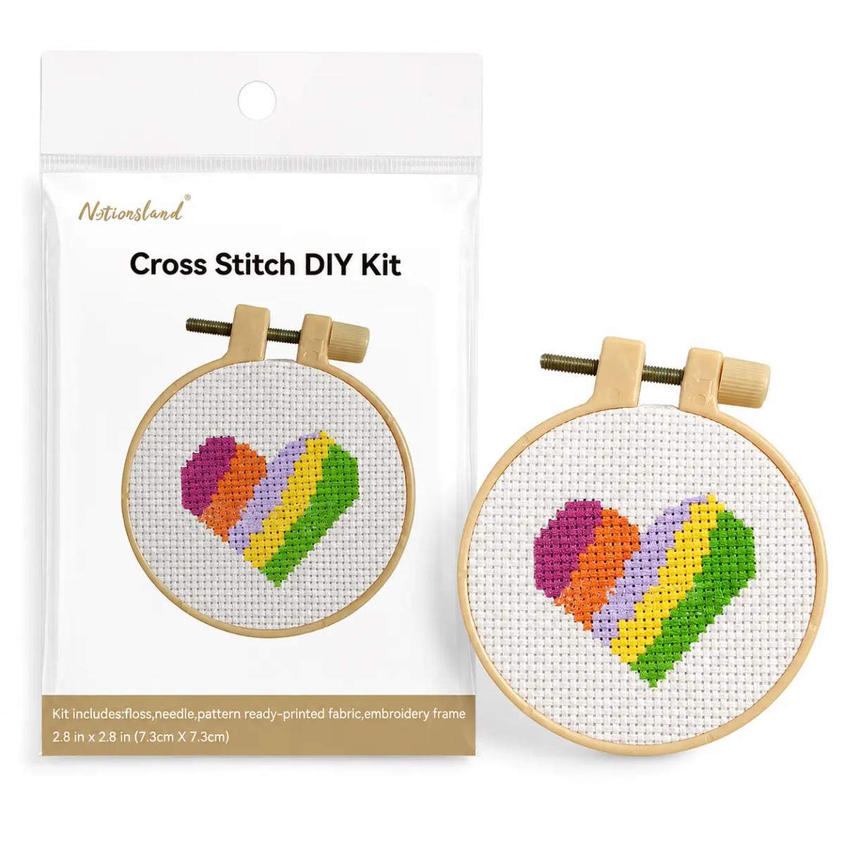 Cross Stitch Factory Guide for Small DIY Craft Kits